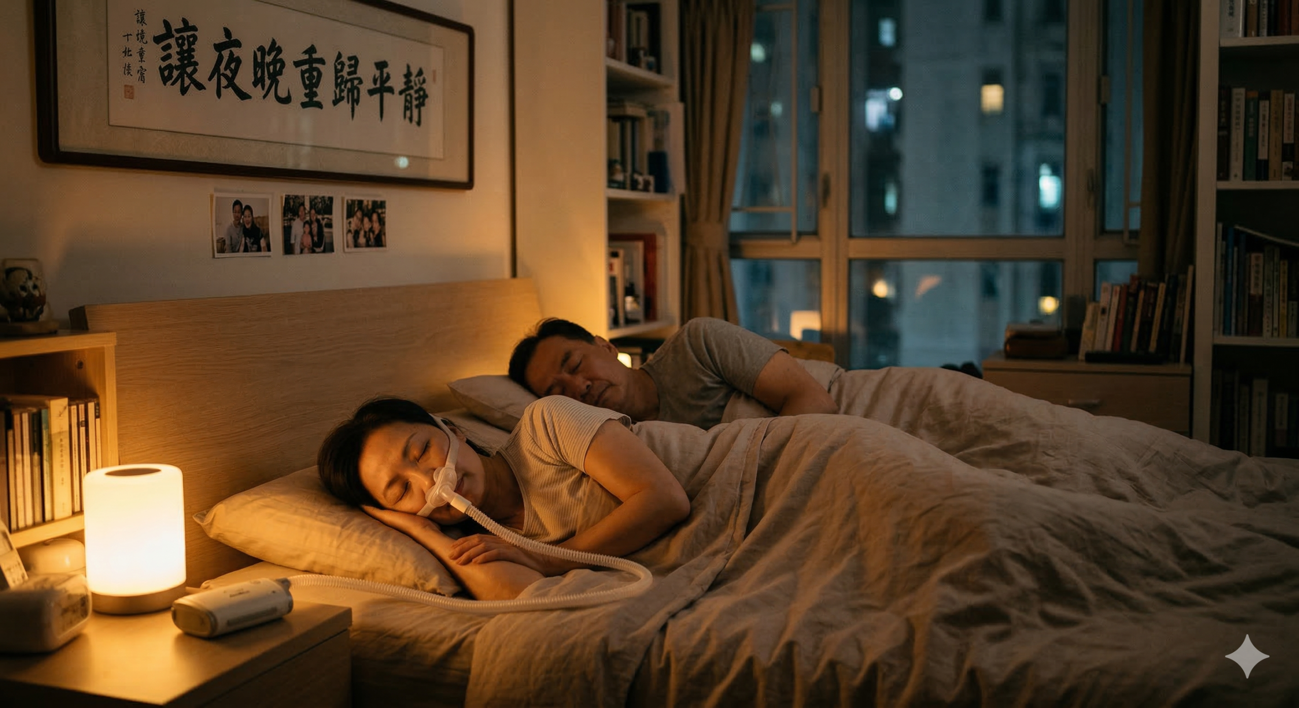 睡眠呼吸中止症治療儀：默默守護，讓夜晚重歸平靜